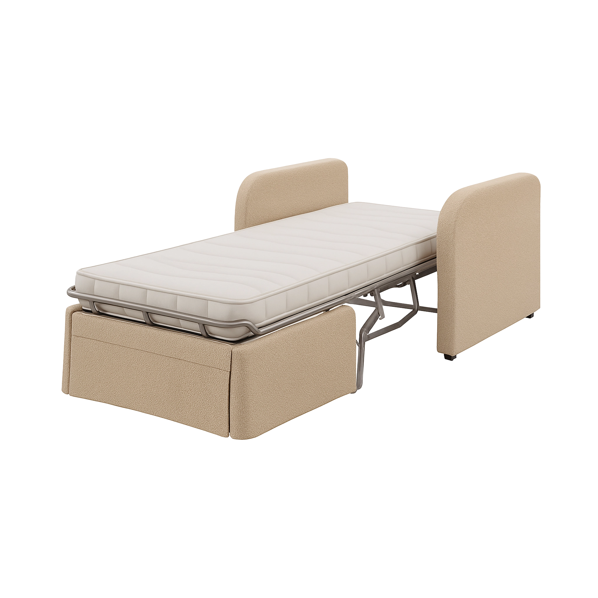 Hotel Chair Bed Pouf Lux Round Armrests